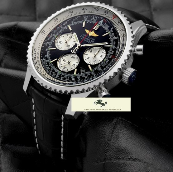 HK1393 BREİTLİNG NAVİTİMER CHRONOMETER DERİ KORDON